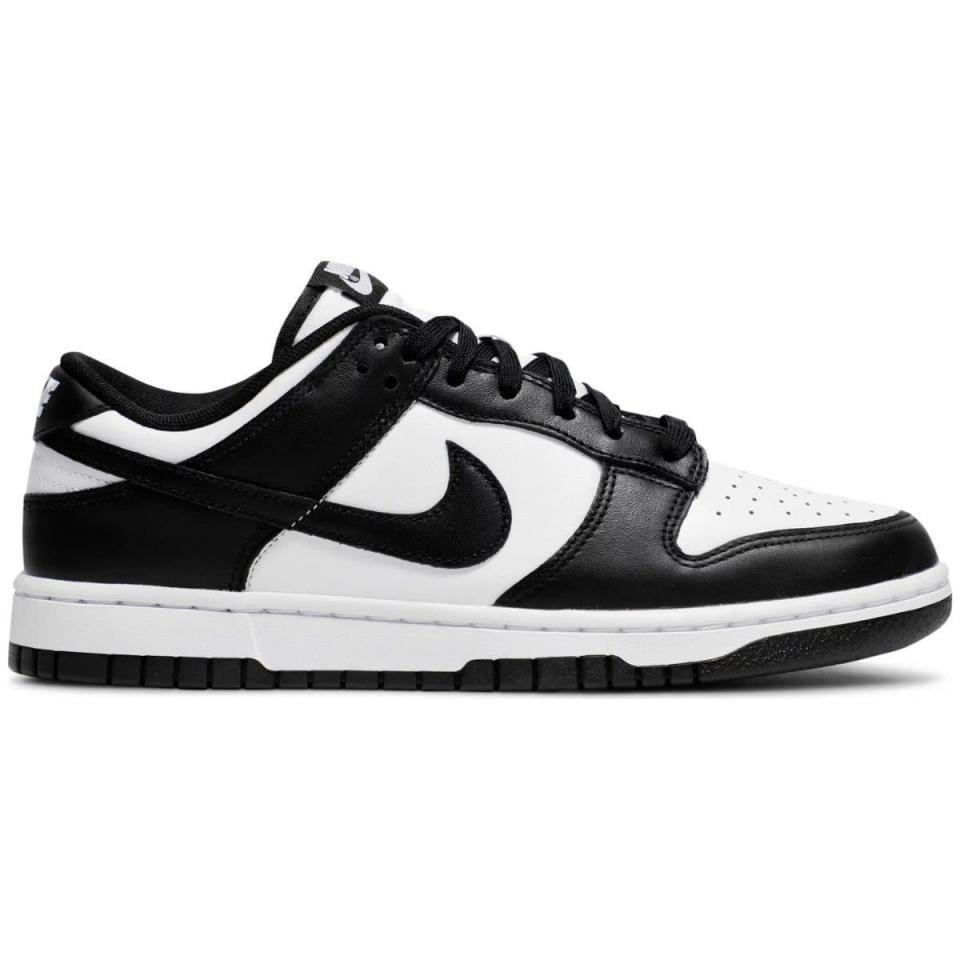 <p><strong>Nike</strong></p><p>goat.com</p><p><strong>$229.00</strong></p><p><a href="https://go.redirectingat.com?id=74968X1596630&url=https%3A%2F%2Fwww.goat.com%2Fsneakers%2Fdunk-low-black-white-dd1391-100&sref=https%3A%2F%2Fwww.menshealth.com%2Ftechnology-gear%2Fg40784736%2Fmark-mcmorris-olympic-snowboarder-interview%2F" rel="nofollow noopener" target="_blank" data-ylk="slk:Shop Now" class="link ">Shop Now</a></p><p>"I'm always in a pair of Nike Dunks, High Top Jordans, or a SB Dunk. That’s my favorite shoe. In the gym, I’ll wear a different shoe, but when I travel or skate, I always like to wear the dunks.”</p>