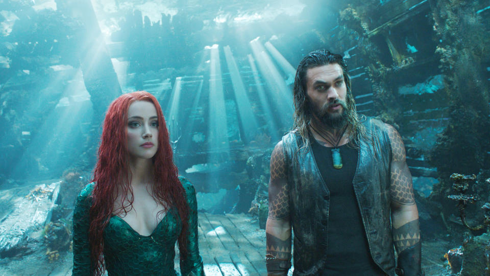 Amber Heard co-stars alongside Jason Momoa in 