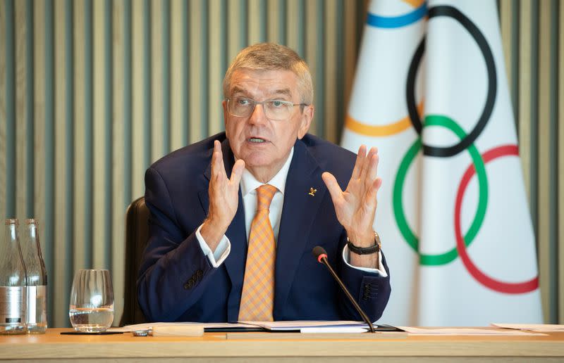 IOC Executive Board Meeting at Olympic House in Lausanne