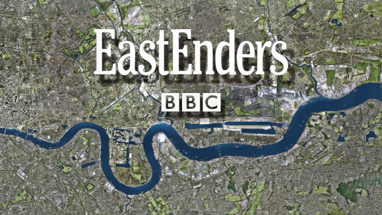 Undated handout file photo issued by BBC of the EastEnders logo. The BBC One soap is set to resume filming by the end of June, a BBC boss has said.