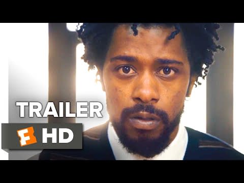 <p>In <em>Sorry to Bother You—</em>Lakeith Stanfield's breakout role and Boots Riley's directorial debut--we're introduced to a satire on corporate sales told from the perspective of a man who discovers the magical key to success. The wacky tale sees Stanfield inexplicably climbing the corporate ladder to outrageous results.</p><p><a class="link " href="https://www.netflix.com/watch/80240589?trackId=255824129&tctx=0%2C0%2CNAPA%40%40%7Cd14f2a34-56e6-4eb8-a4f8-1f4dacfcc281-28013364_titles%2F1%2F%2Fsorry+to+bother+you%2F0%2F0%2CNAPA%40%40%7Cd14f2a34-56e6-4eb8-a4f8-1f4dacfcc281-28013364_titles%2F1%2F%2Fsorry+to+bother+you%2F0%2F0%2Cunknown%2C%2Cd14f2a34-56e6-4eb8-a4f8-1f4dacfcc281-28013364%7C2%2CtitlesResults" rel="nofollow noopener" target="_blank" data-ylk="slk:Watch Now">Watch Now</a></p><p><a href="https://www.youtube.com/watch?v=XthLQZWIshQ&ab_channel=MovieclipsTrailers" rel="nofollow noopener" target="_blank" data-ylk="slk:See the original post on Youtube" class="link ">See the original post on Youtube</a></p>