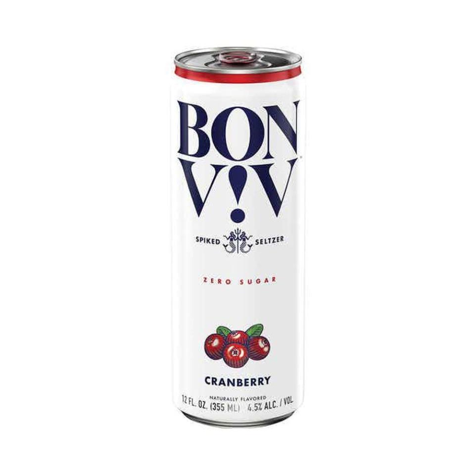 26) BON V!V Spiked Seltzer Cranberry