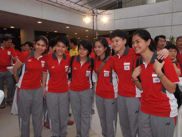 Team Singapore Flag Presentation Ceremony