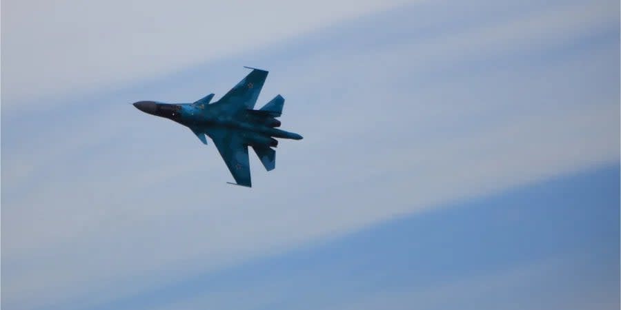 Russian Su-34 fighter jet