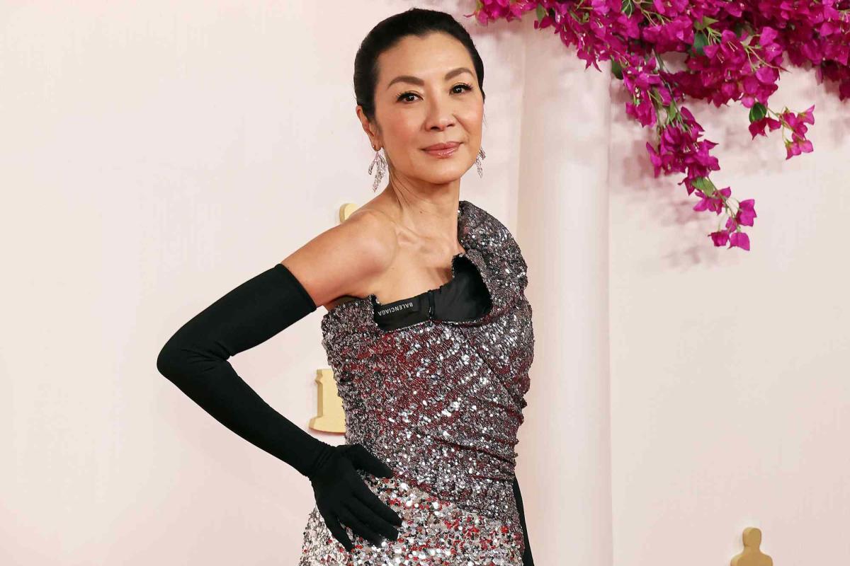 Michelle Yeoh Makes a Glamorous Return to the 2024 Oscars in a