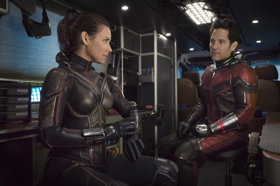 Paul Rudd and Evangeline Lilly in “Ant-Man and the Wasp”. | Marvel Studios