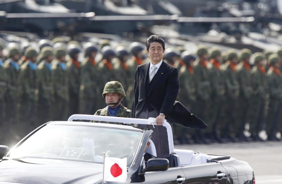 <div class="inline-image__caption"><p>Japanese Prime Minister Shinzo Abe.</p></div> <div class="inline-image__credit">Tomohiro Ohsumi/Getty</div>
