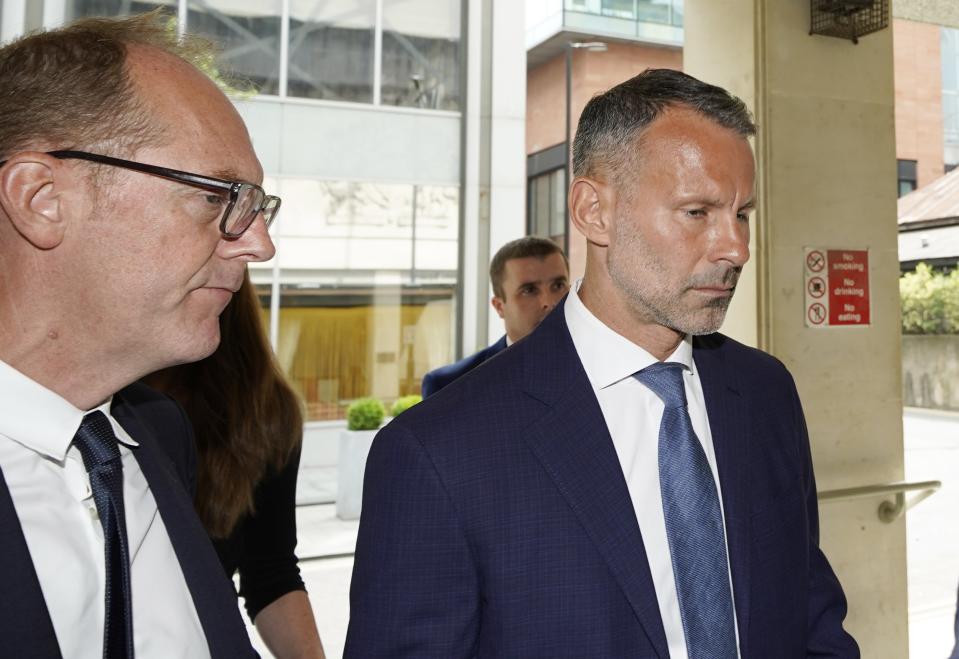 Giggs denies all charges (Peter Byrne/PA) (PA Wire)