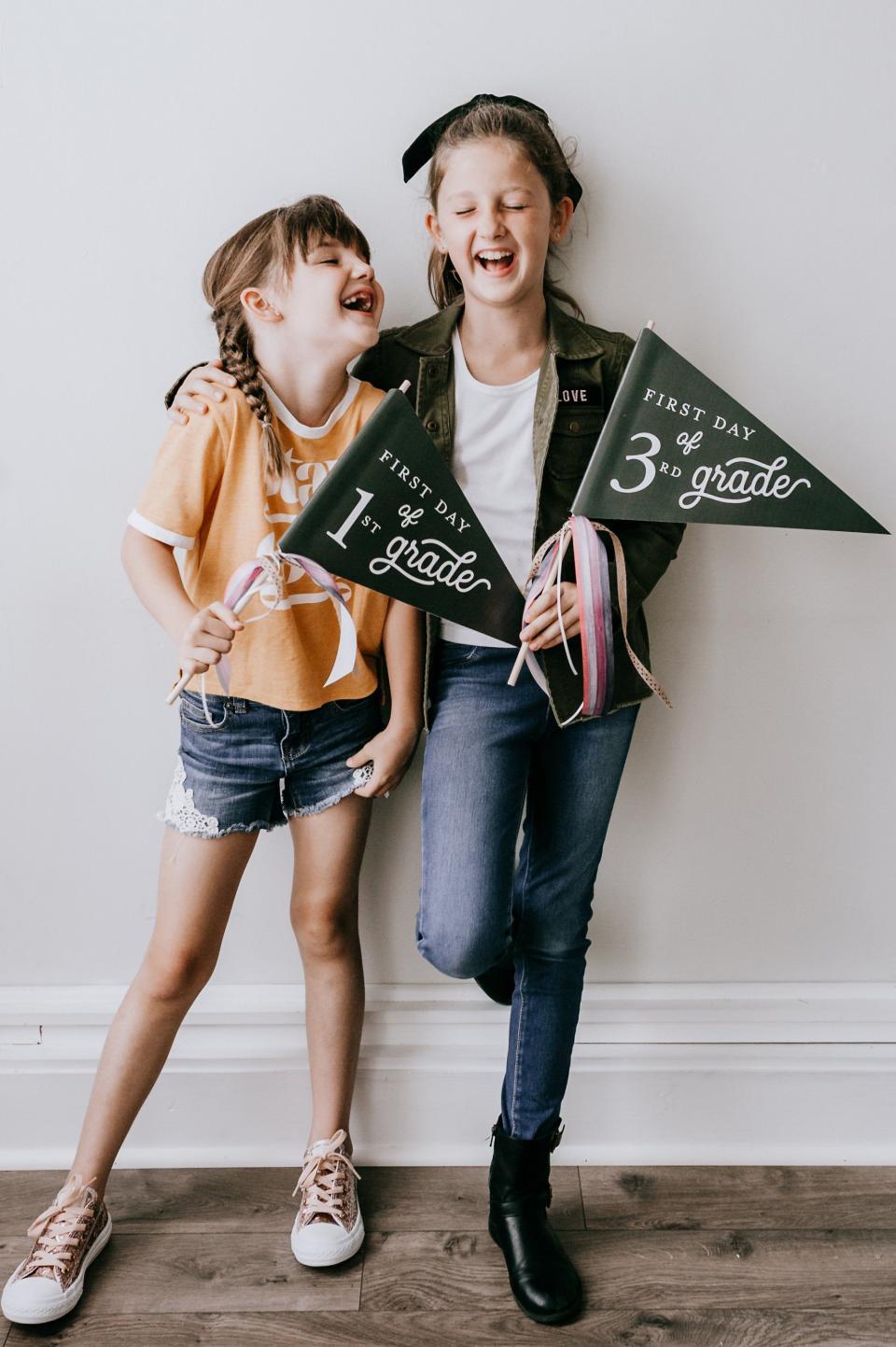 First-Day-of-School Pennant