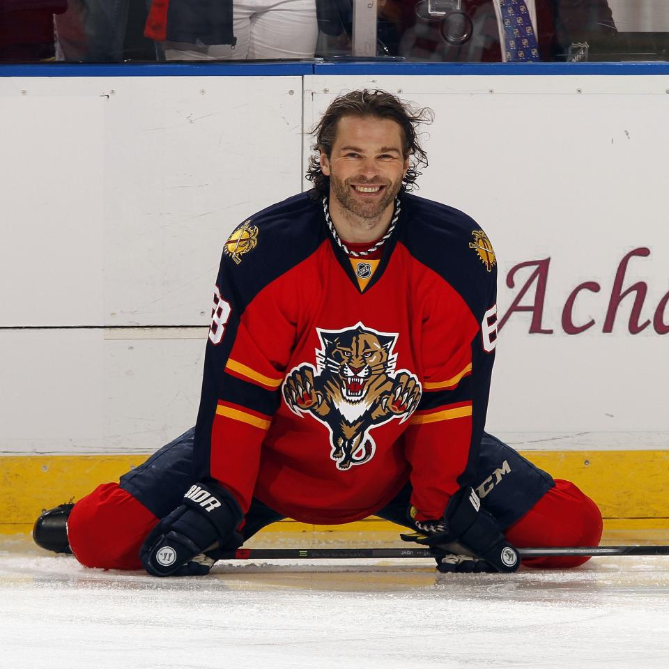 Jaromir Jagr of the Florida Panthers