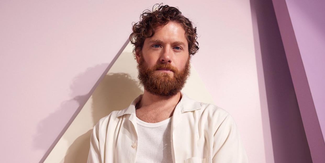 anaheim, california   september 10 kyle soller poses at the imdb official portrait studio during d23 2022 at anaheim convention center on september 10, 2022 in anaheim, california photo by corey nickolsgetty images for imdb