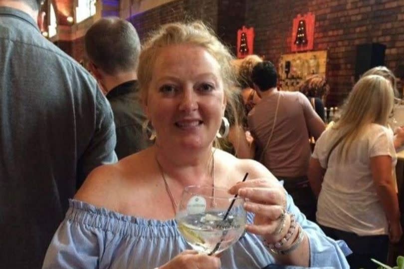 Julie Penfold, 53, worked at Wirral University Teaching Hospital NHS Trust in Merseyside (Picture: GoFundMe) 