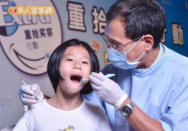 「兒牙學會」提倡『Dental Home』觀念，建議應維持至少半年做1次口腔檢查，才能及早發現口腔問題。(攝影／記者張世傑)。