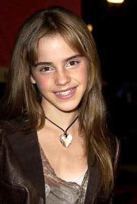 Emma Watson at the Hollywood premiere of Warner Brothers' Harry Potter and The Chamber of Secrets