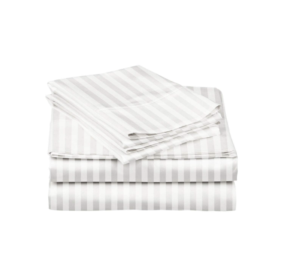 4) 600 Thread Count 100% Long Staple Egyptian Cotton