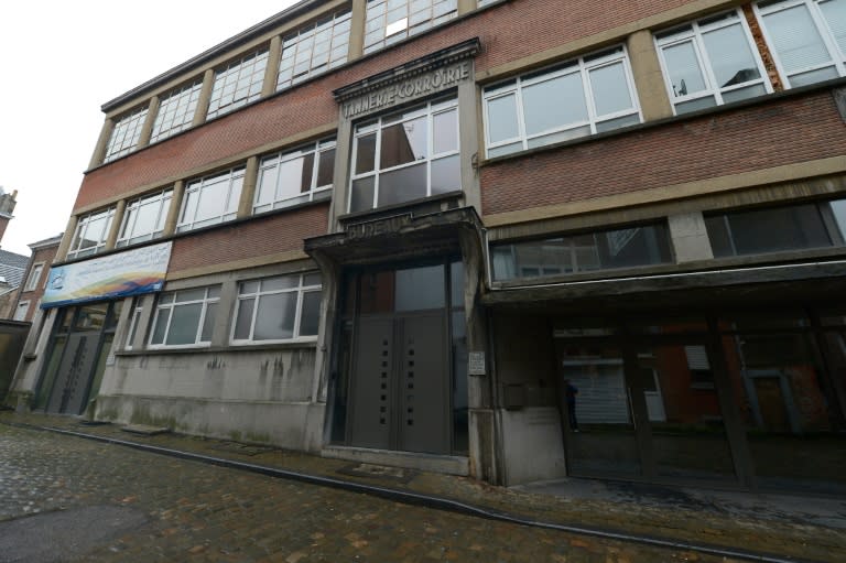 A picture taken on November 25, 2015 shows the Assahaba mosque in Verviers