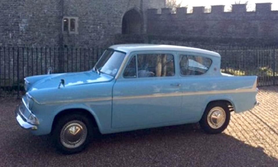 The Ford Anglia was popular with consumers in 1958 (Kent Police/PA) (PA Media)