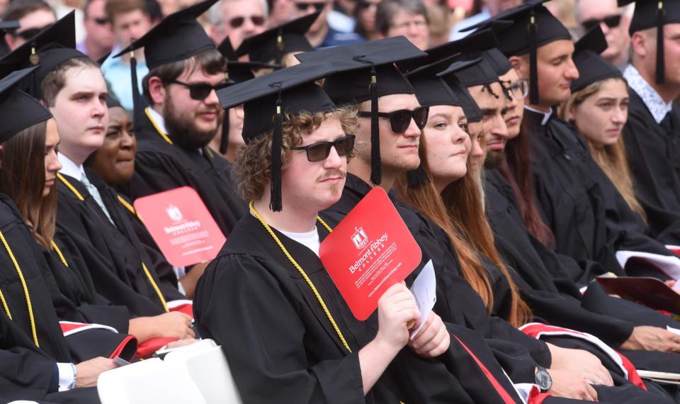 Images from the 144 Annual graduation held at Belmont Abbey college on May 10, 2022.