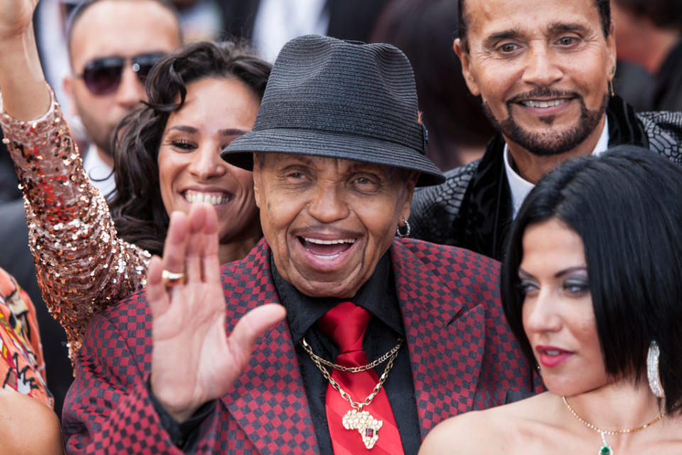 Joe Jackson attends the premiere of <em>Sicario</em> at the Cannes Film Festival on May 19, 2015. (Photo: Laurent Koffel/Gamma-Rapho via Getty Images)