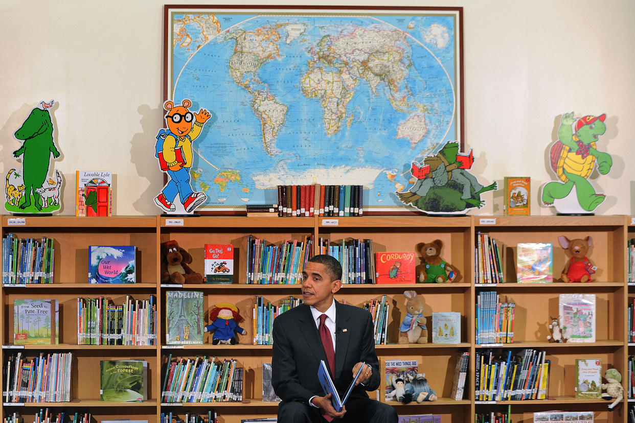 President Barack Obama is sharing his annual favorite books list. (Photo: Olivier Douliery/ ABACAUSA.com)