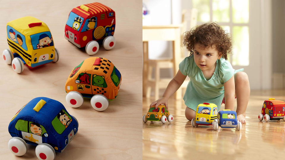 Best gifts for kids: Melissa & Doug Pull-Back Vehicles