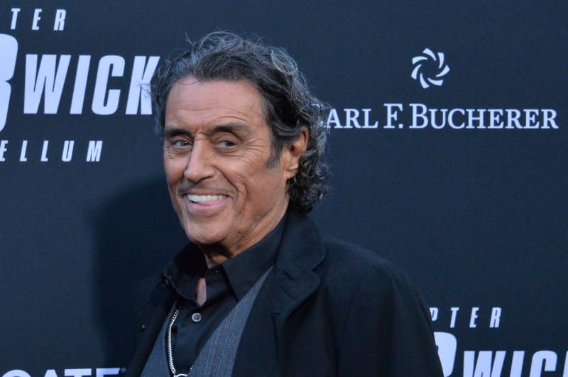 Ian McShane attends the Los Angeles premiere of "John Wick: Chapter 3 - Parabellum" in 2019. File Photo by Jim Ruymen/UPI