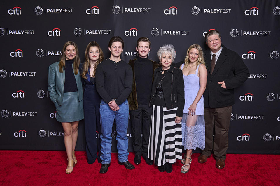 Cast of Young Sheldon at PaleyFest