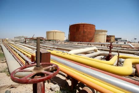 FILE PHOTO: A view shows al-Shuaiba oil refinery in southwest Basra, Iraq April 20, 2017. REUTERS/Essam Al-Sudani/File Photo