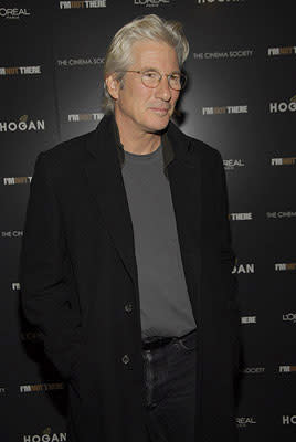 Richard Gere at the New York City premiere of The Weinstein Company's I'm Not There