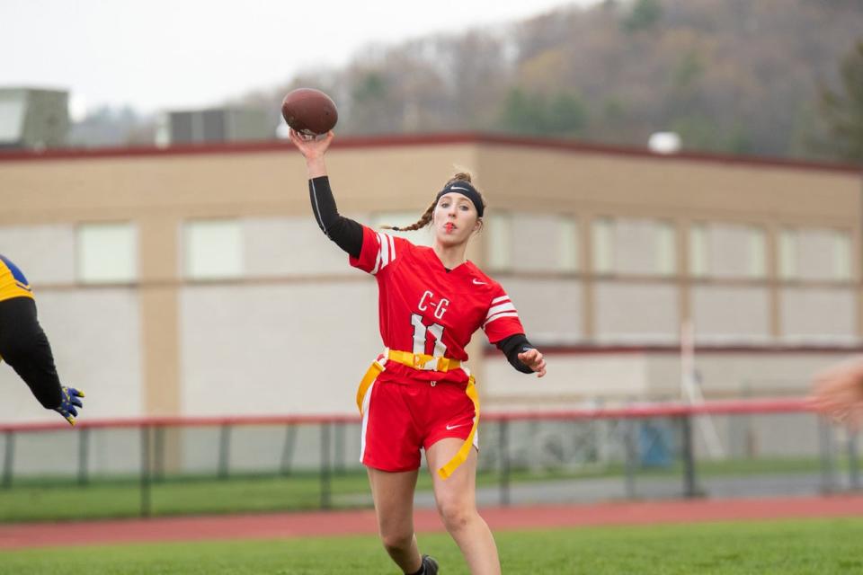 Canisteo-Greenwood's athletic teams won't have new uniforms delivered in time for the 2023-24 fall sports, but likely will for winter and spring sports like flag football, said superintendent Tom Crook.