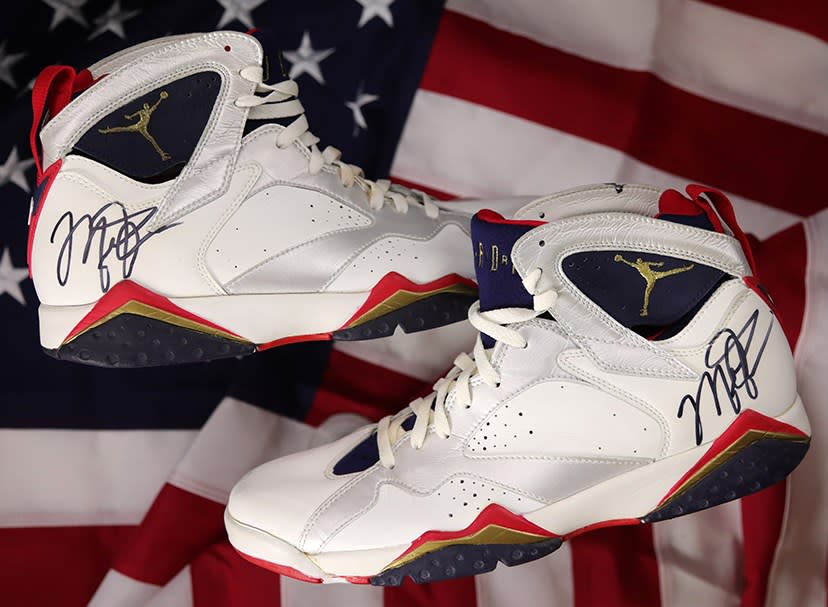 Air Jordan 7 Olympic Auction $190,000 2020