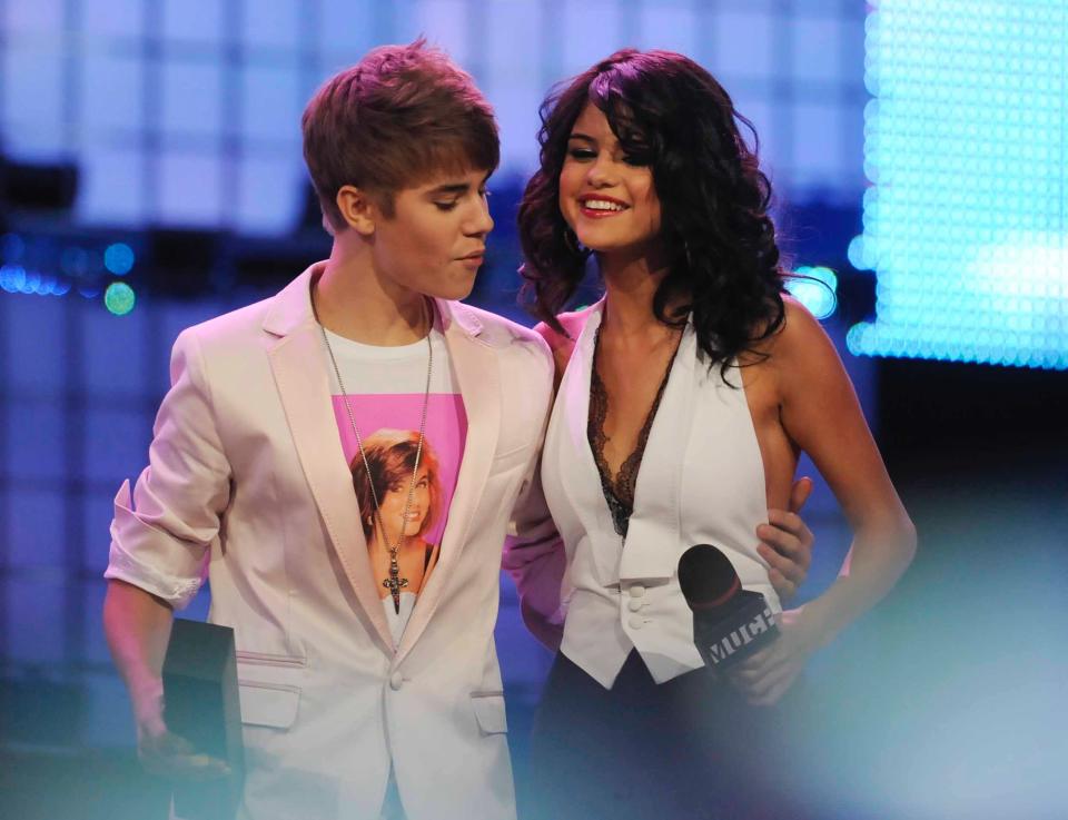 Selena Gomez and Justin Bieber