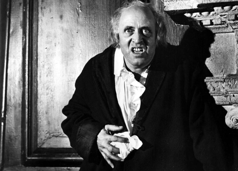 Alastair Sim in Scrooge: A Christmas Carol.