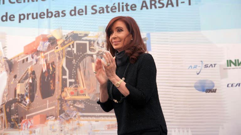 La ex presidenta, Cristina Kirchner, en 2013