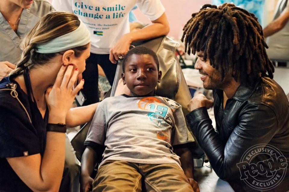 Lenny Kravitz and his charity work