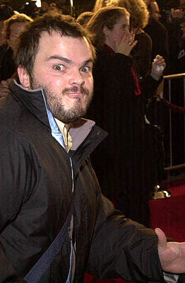 Jack Black at the Mann Village Theater premiere of Columbia's Saving Silverman