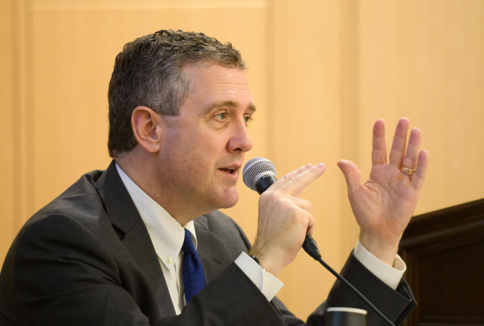 James Bullard, president and chief executive officer of the Federal Reserve Bank of St. Louis. Photographer: Akio Kon/Bloomberg via Getty Images