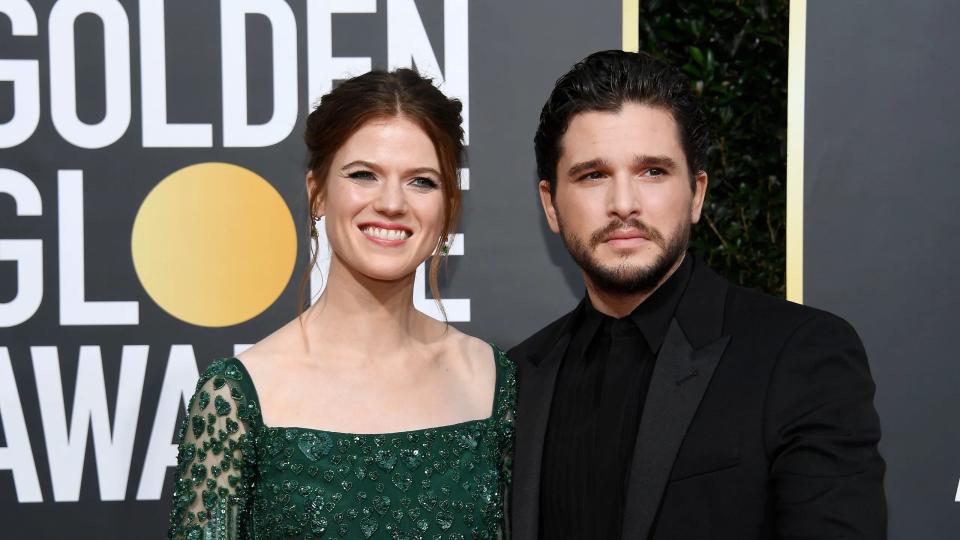 Rose Leslie and Kit Harington