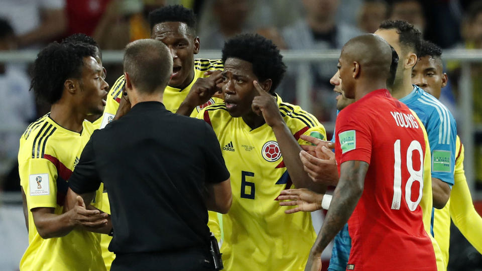 John Stones described Colombia as ‘the dirtiest team’ he has ever faced. Pic: Getty