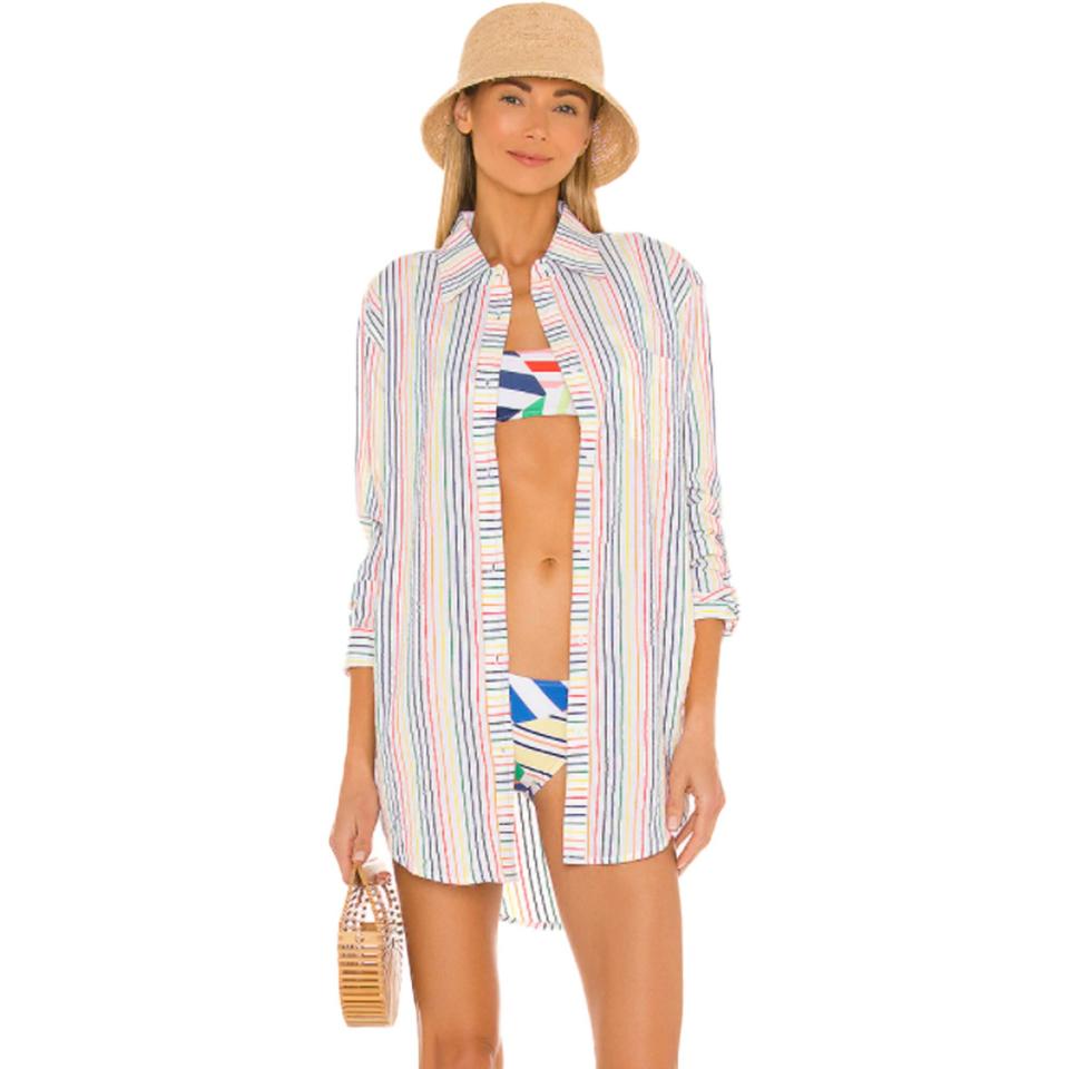 Solid-Striped-Oxford-Tunic-Swimsuit-Cover-Ups-Products