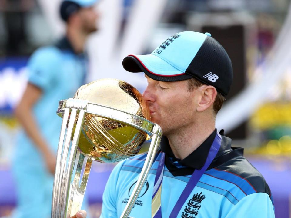 Eoin Morgan could go down as England’s greatest ever captain according to Ryan Sidebottom (Nick Potts/PA) (PA Archive)