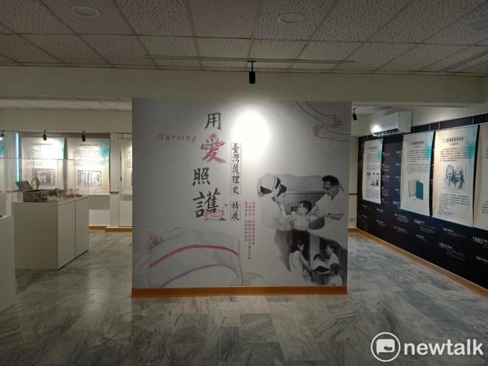 台灣首次「護理發展史」展覽於高雄市「台灣醫療故事館」開展。   圖：孫家銘攝