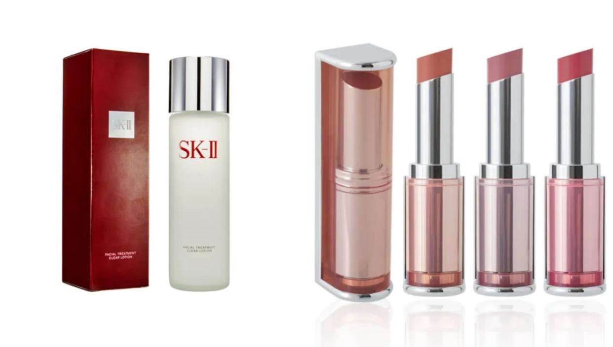 SK-11 and 3CE are some beauty brands featured during Lazada's Brands sale. (PHOTO: Lazada Singapore)