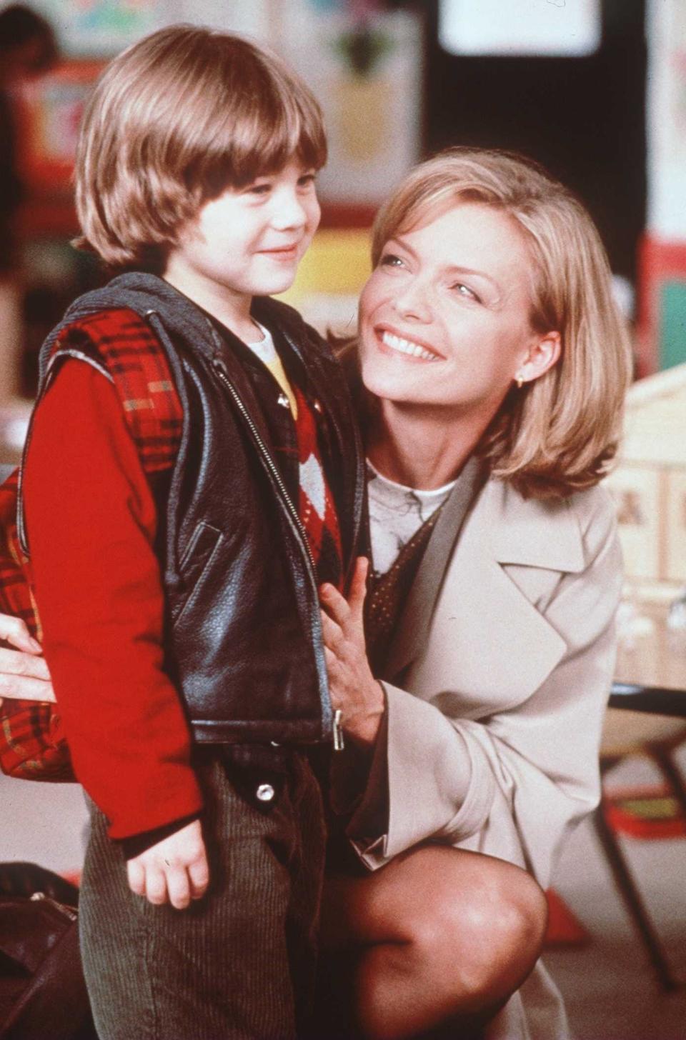 Michelle Pfeiffer and Alex Lenz, the star of "Home Alone 3".