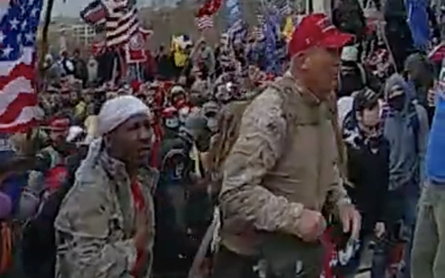 Ray Epps at the Capitol in Washington, D.C. on Jan. 6, 2021. (FBI)