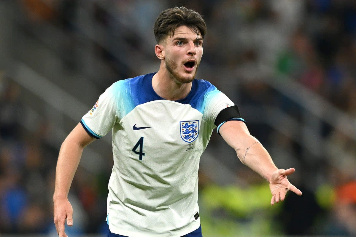 Declan Rice remains bullish about Englland’s World Cup hopes  (Getty Images)