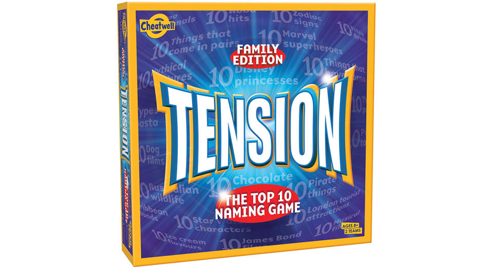 Cheatwell Games Tension: The Top 10 Naming Game