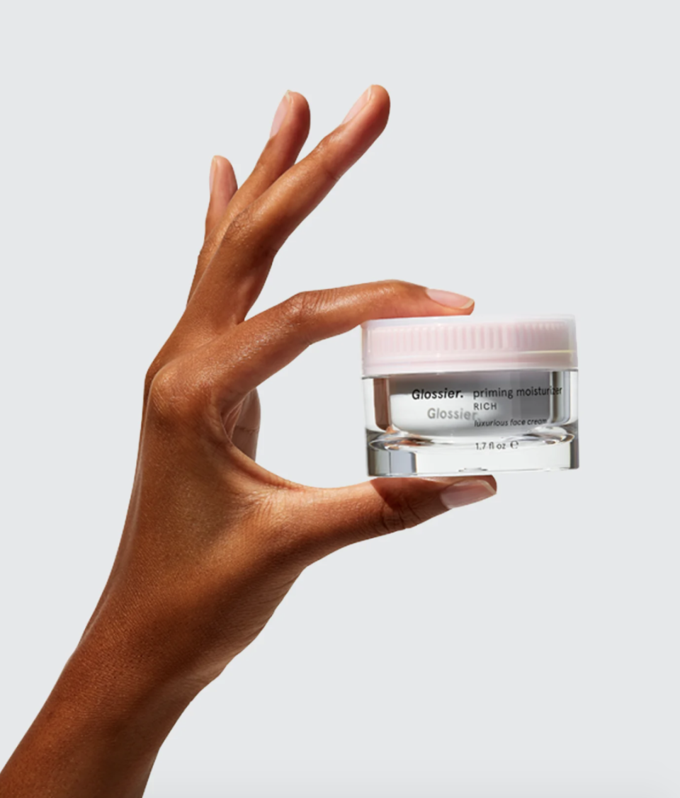 Priming Moisturizer Rich. Image via Glossier.