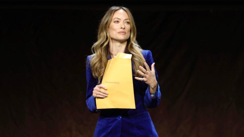 olivia wilde custody papers cinemacon