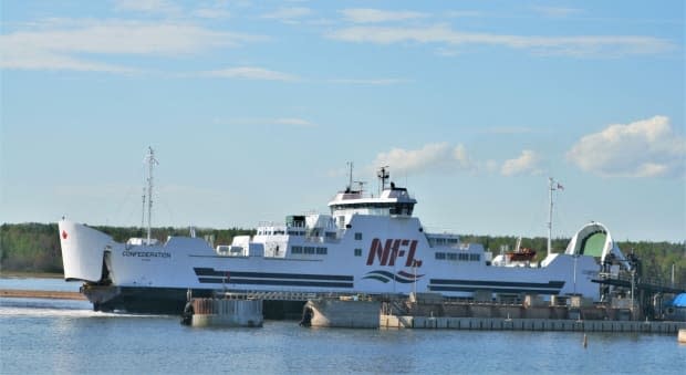 When P.E.I. ferries start carrying non-commercial traffic, expected later this month, people arriving will be asked whether they have been vaccinated. (Laura Chapin/CBC - image credit)